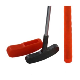 Palo de minigolf  Luz NEGRA con varilla de acero central Palo de minigolf  Luz NEGRA